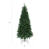 7' Pre-Lit Douglas Fir Christmas Tree with 300 Lights (#K5953)
