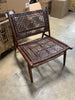 Bandelier Leather Weave Accent Chair