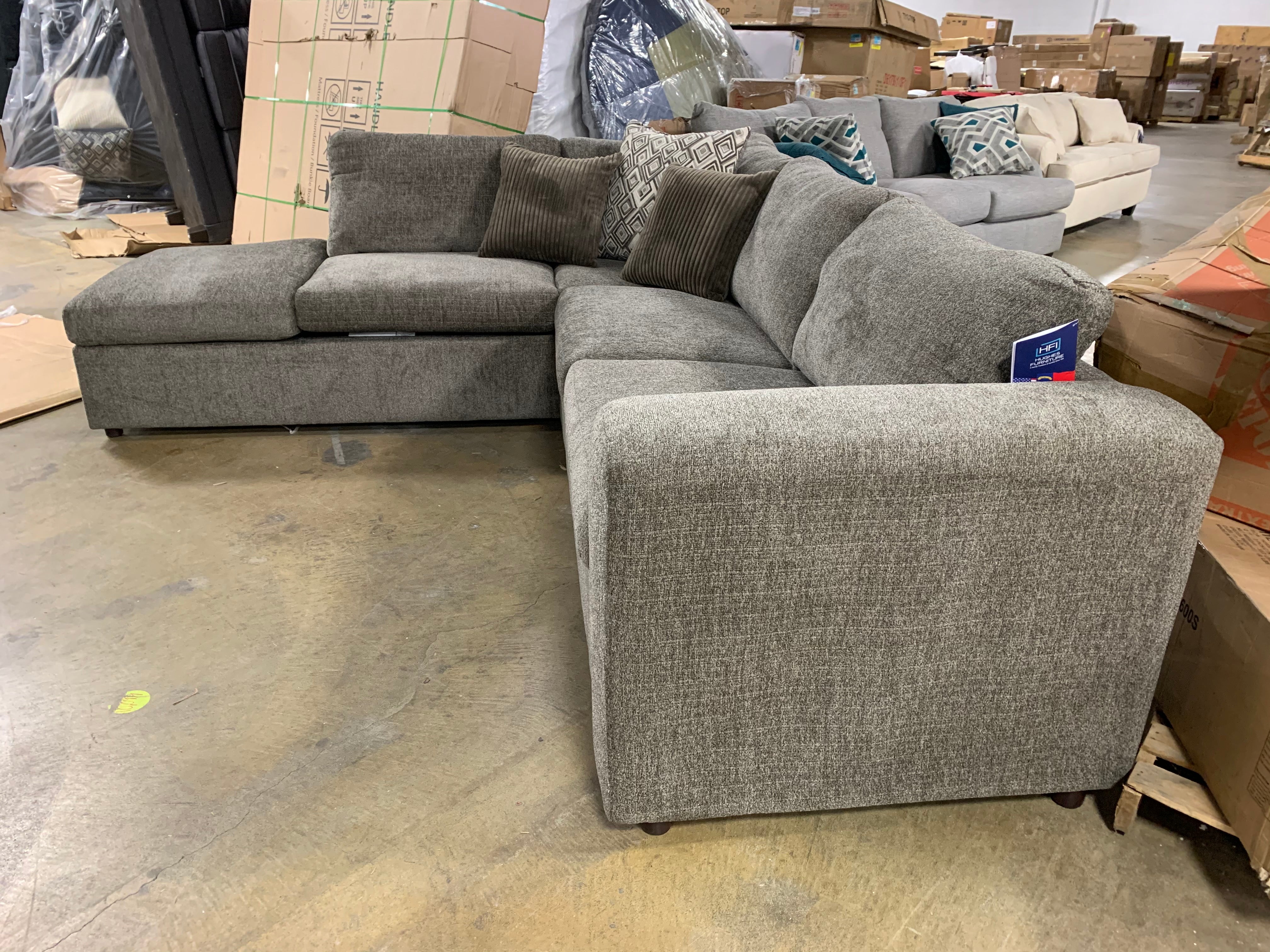 Isaacs 112" Left Hand Facing Sectional