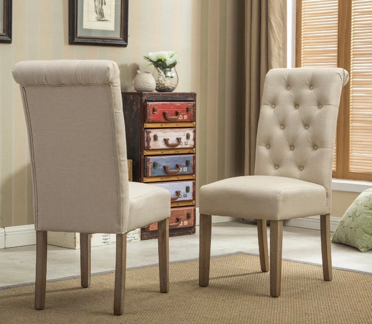 (Set of 4) Charlotte Upholstered Dining Chair (2 Boxes) CG1833