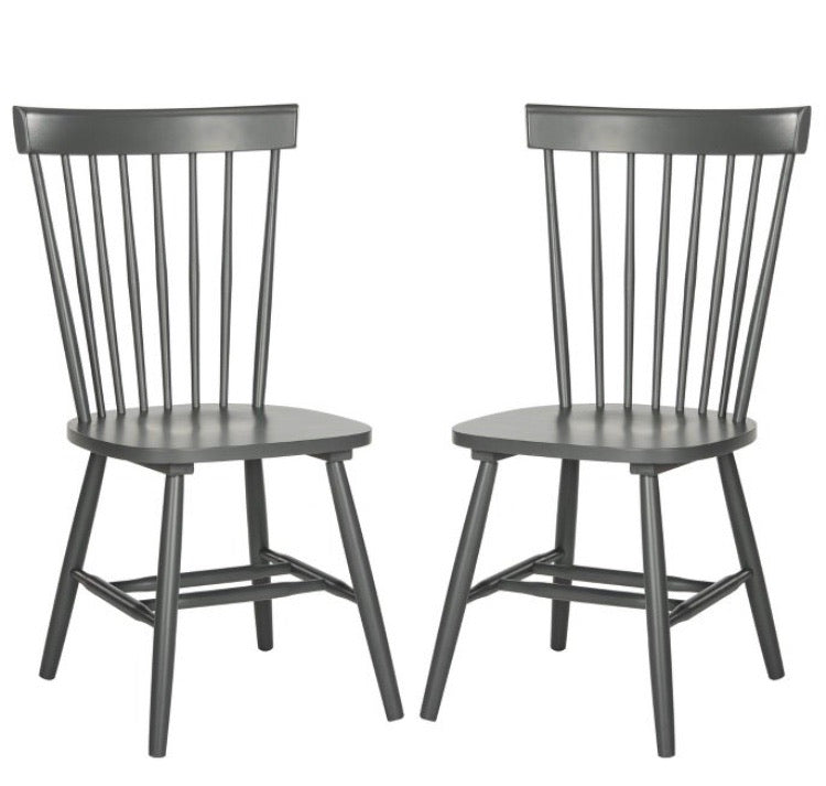 (Set of 2) Parker Dining Chairs Gray CG1417