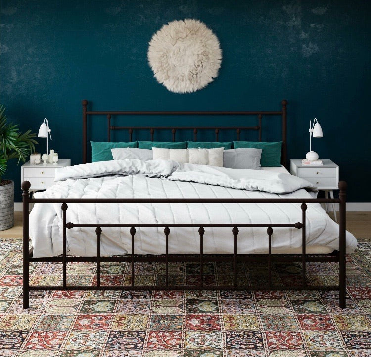 ( King) Lyster Platform Bed Bronze  CG1329