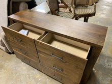 Load image into Gallery viewer, Oak Schlesinger 6 Drawer Double Dresser
