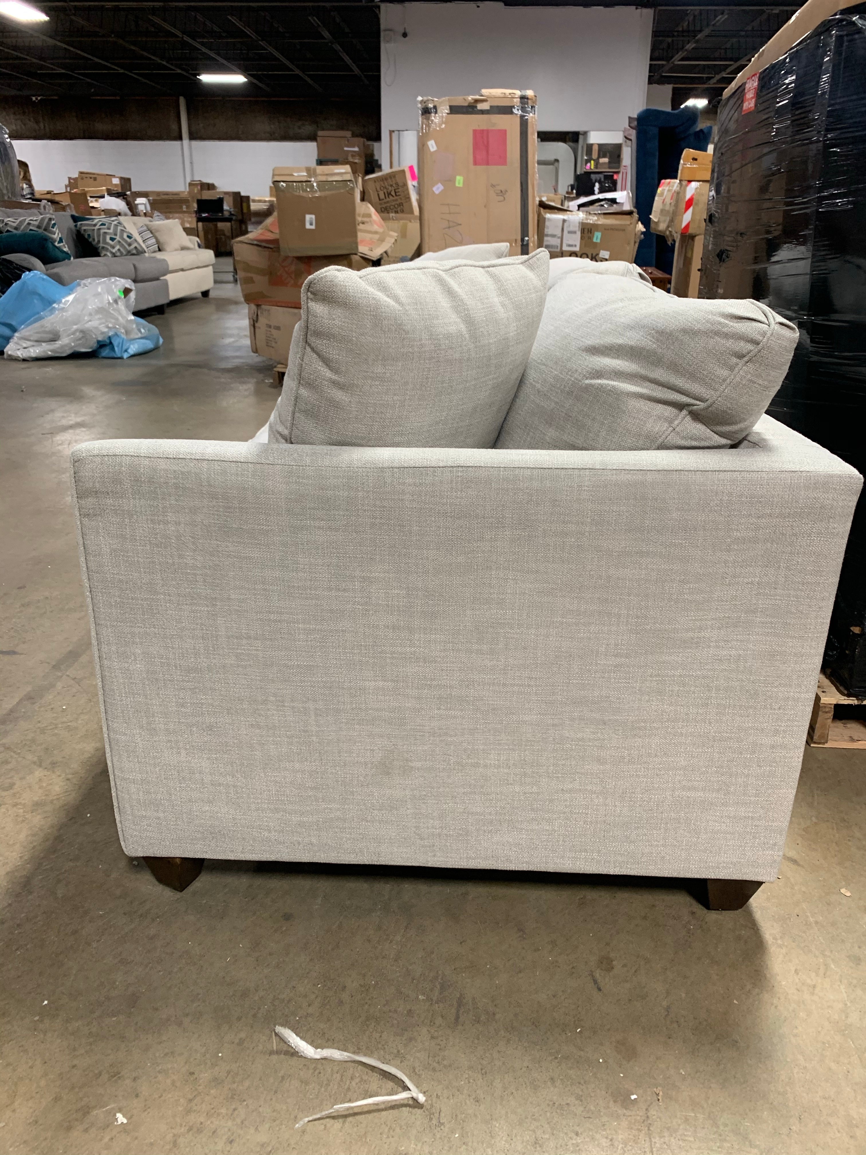 Sarah 77" Square Arm Sofa