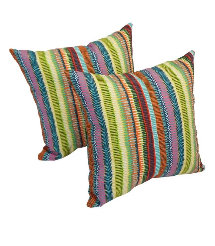 (Set of 4) Batchtown Indoor/Outdoor Throw Pillow CG1817