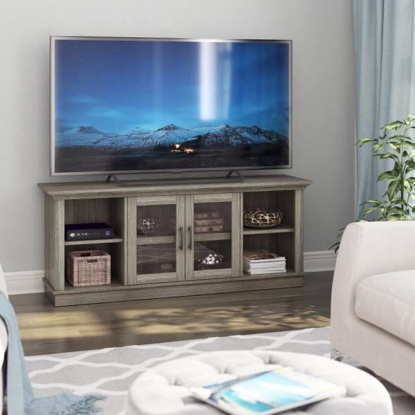 60" TV Stand for TVs up to 65", Colton Oak (#K5938)