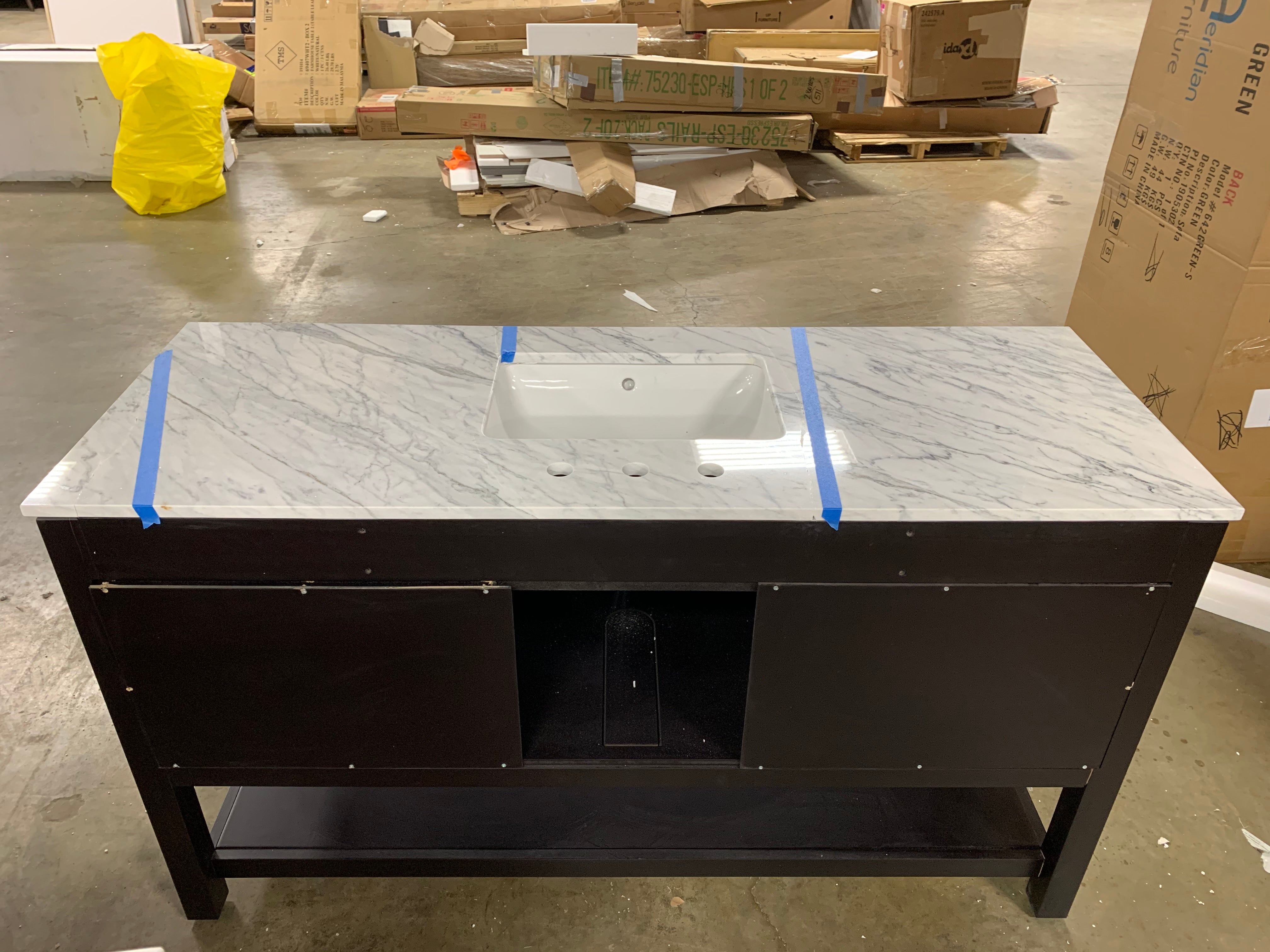 Warburton 60" Single Bathroom Vanity Set