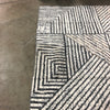 6'x9' Montalto Geometric Tufted Gray Area Rug CG1619