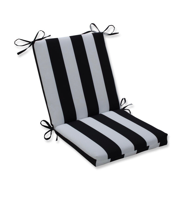 (Set of 2) Cordon Stripe Indoor/Outdoor Dining Cushions CG877