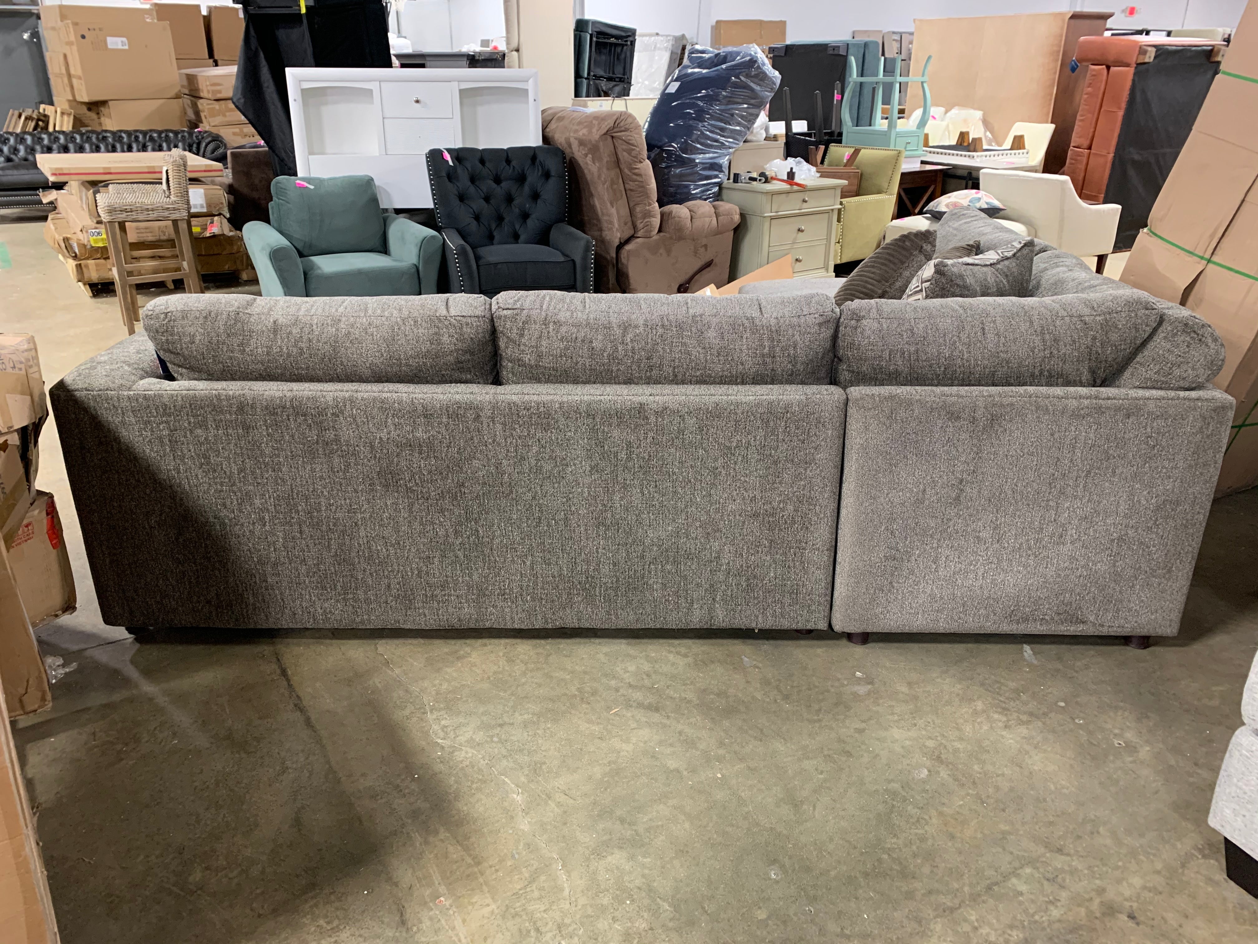 Isaacs 112" Left Hand Facing Sectional