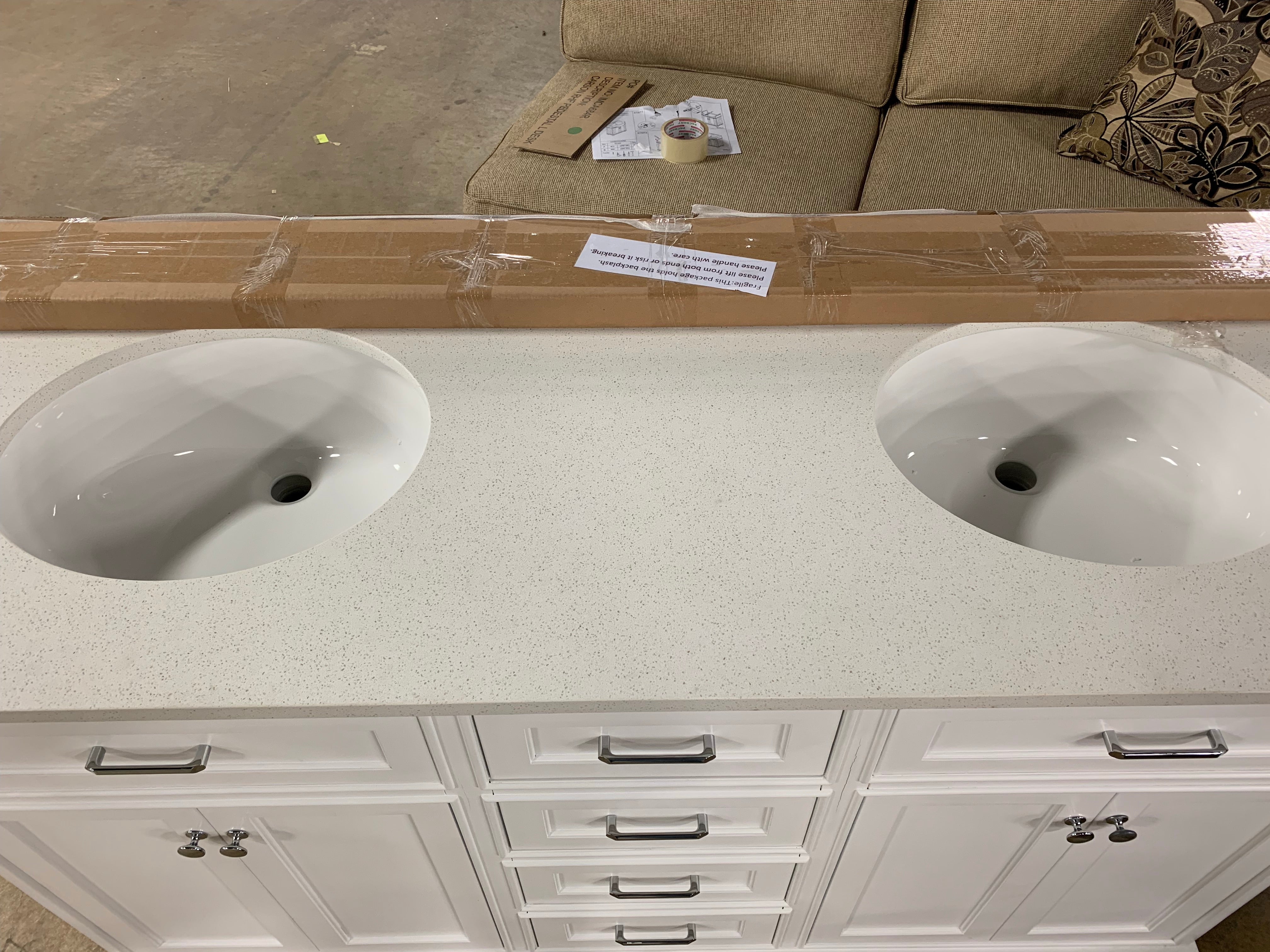 Kingdon 60” Double Vanity Set #J8