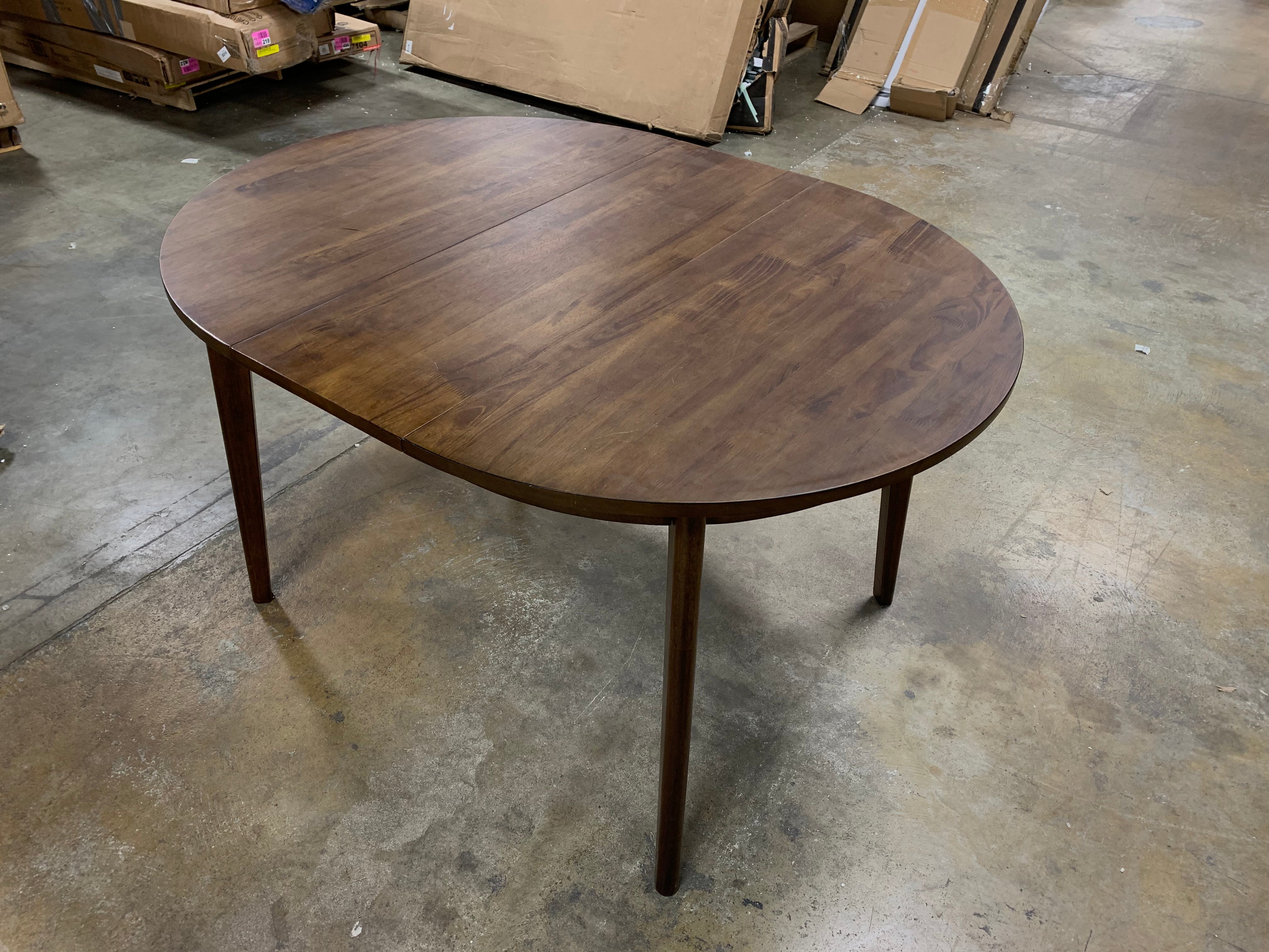 52" Wood Dining Table *As Is*