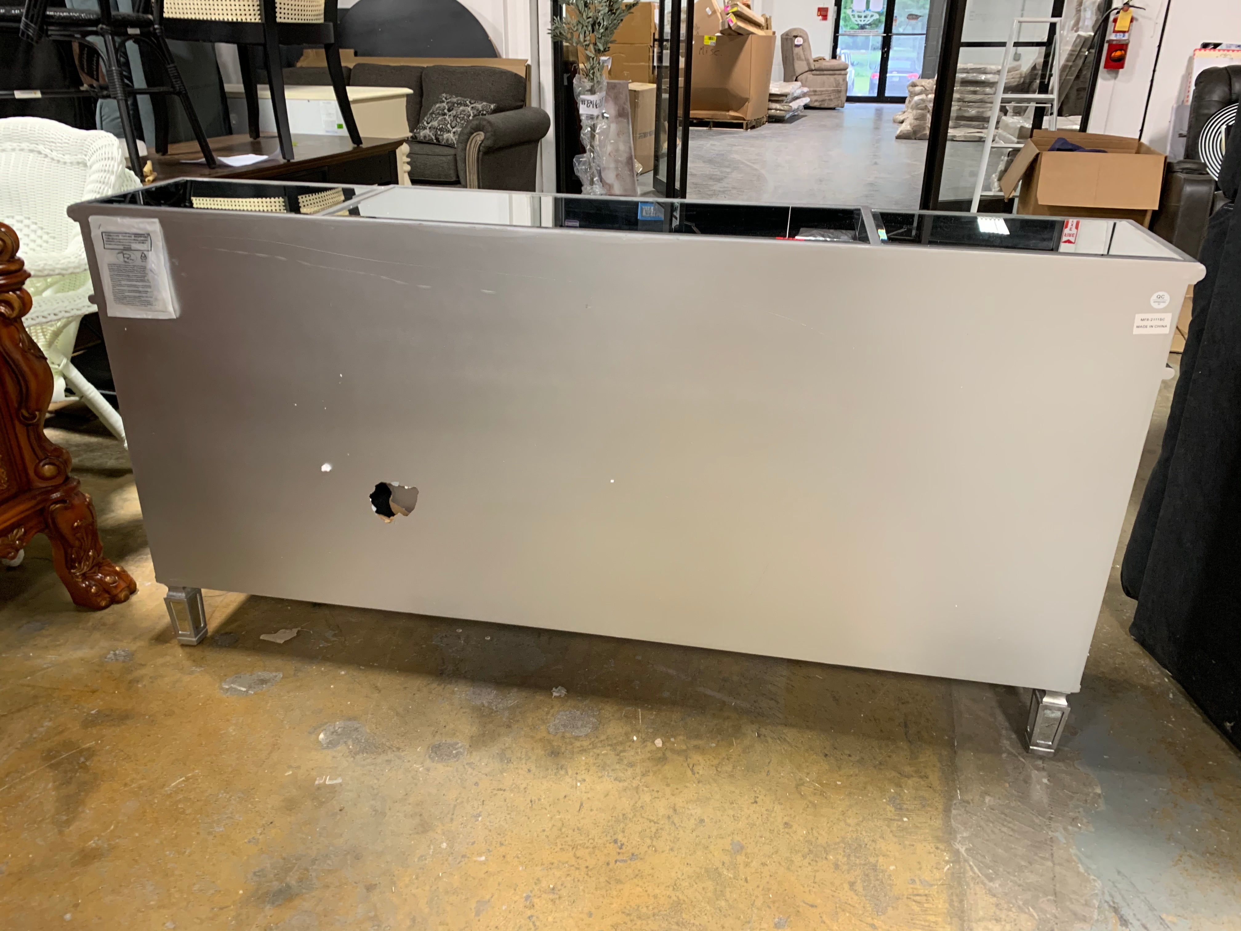 3 Drawers Mirrored Console
