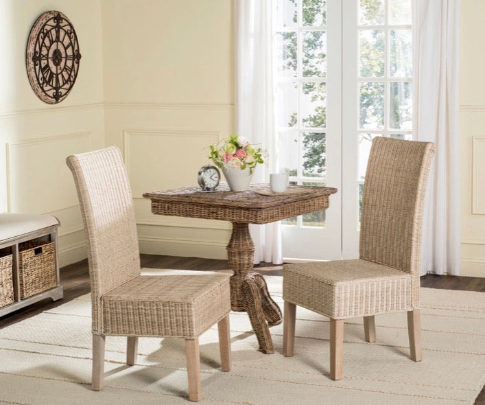 (Set of 2) Arjun Dining Chairs Off White CG853