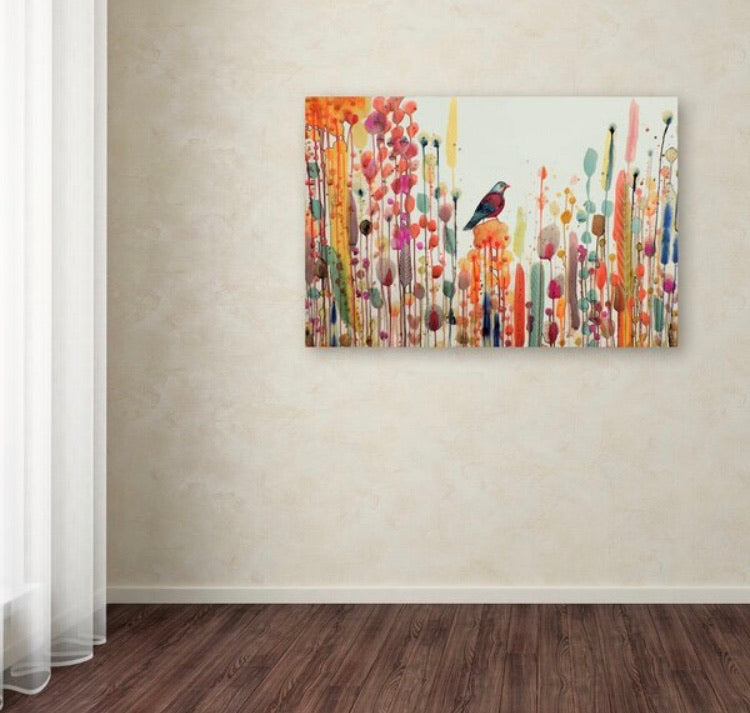 30" x 47" Joie De Vivre Print Wrapped Canvas CG365