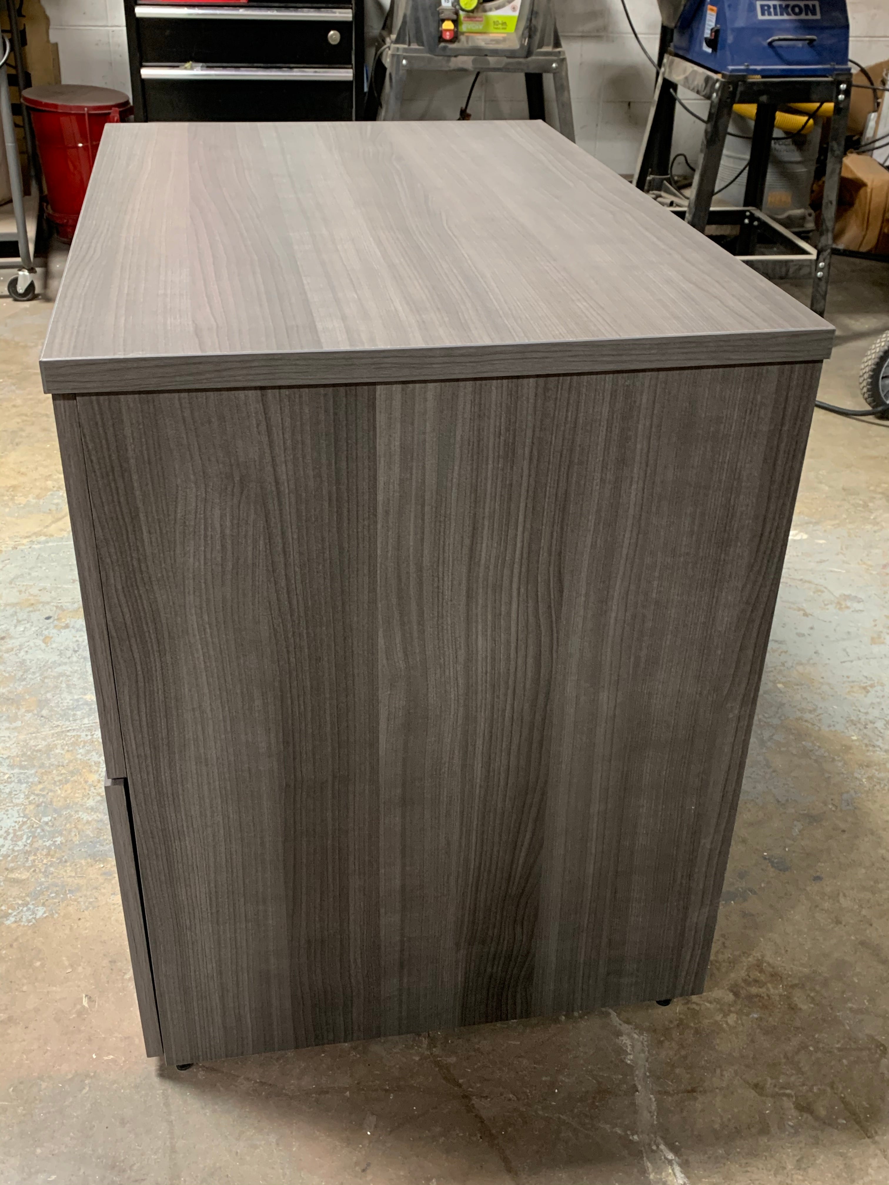 36" Lateral Filing Cabinet, Grey