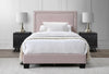(Twin) Alcorn Upholstered Platform Bed  Pink CG168