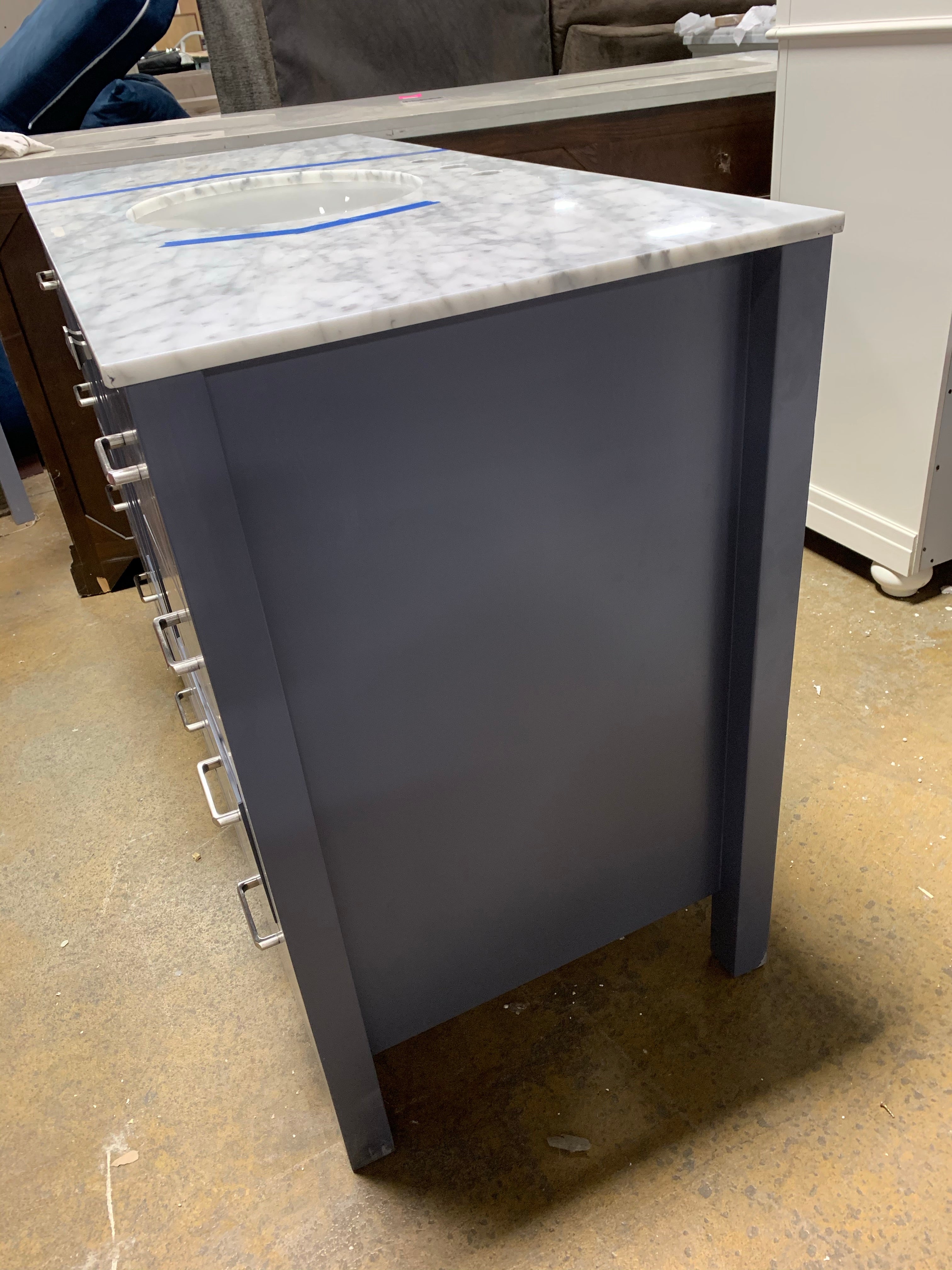 48" Grey Single Vanity