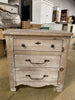 Chatsworth 3 Drawer Chalk Nightstand