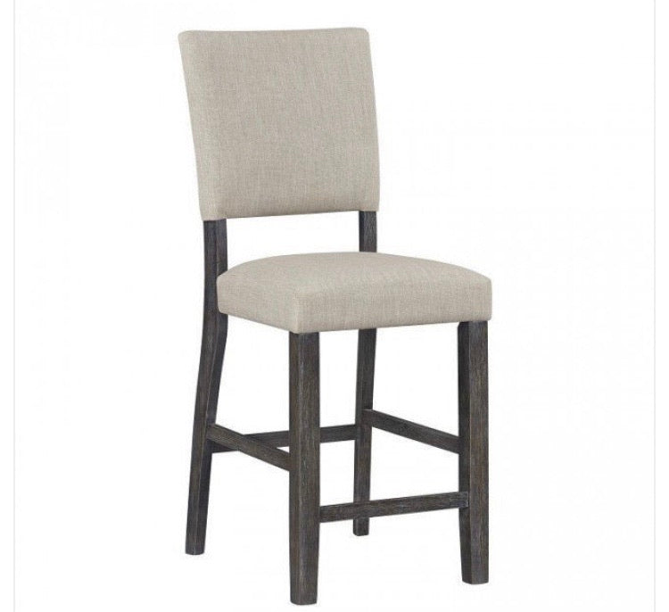 (Set of 2)  23" Auburn Charcoal Counter Height Chair CG794