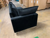 Black Velvet Chaise Lounge Piece *As Is*