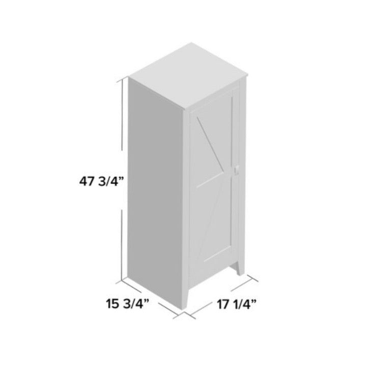 Berenice 1 Door Accent Cabinet CG1001