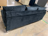Black Velvet Chaise Lounge Piece *As Is*