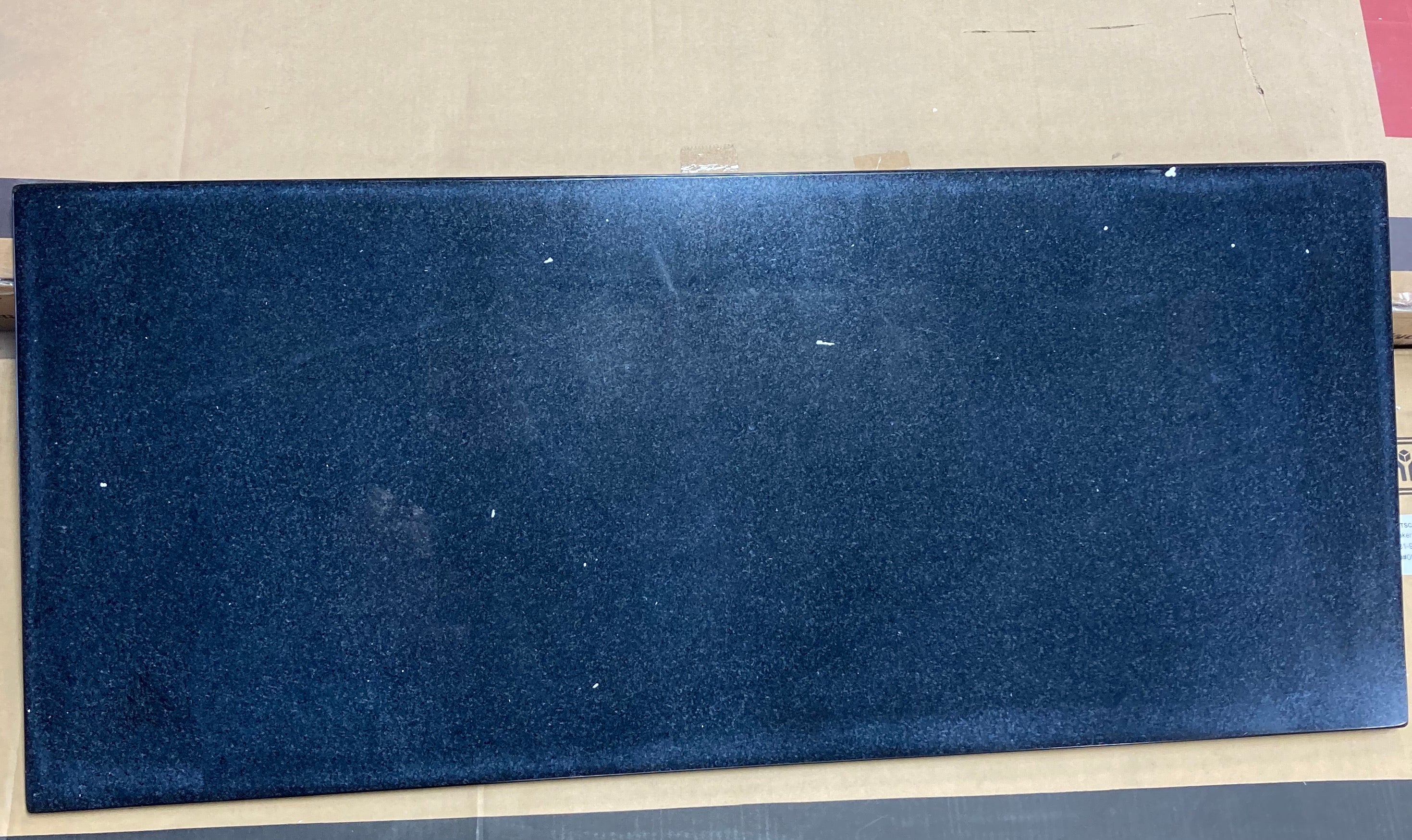 42" x 18" Black Polished Granite Slab/Top (#K6742)