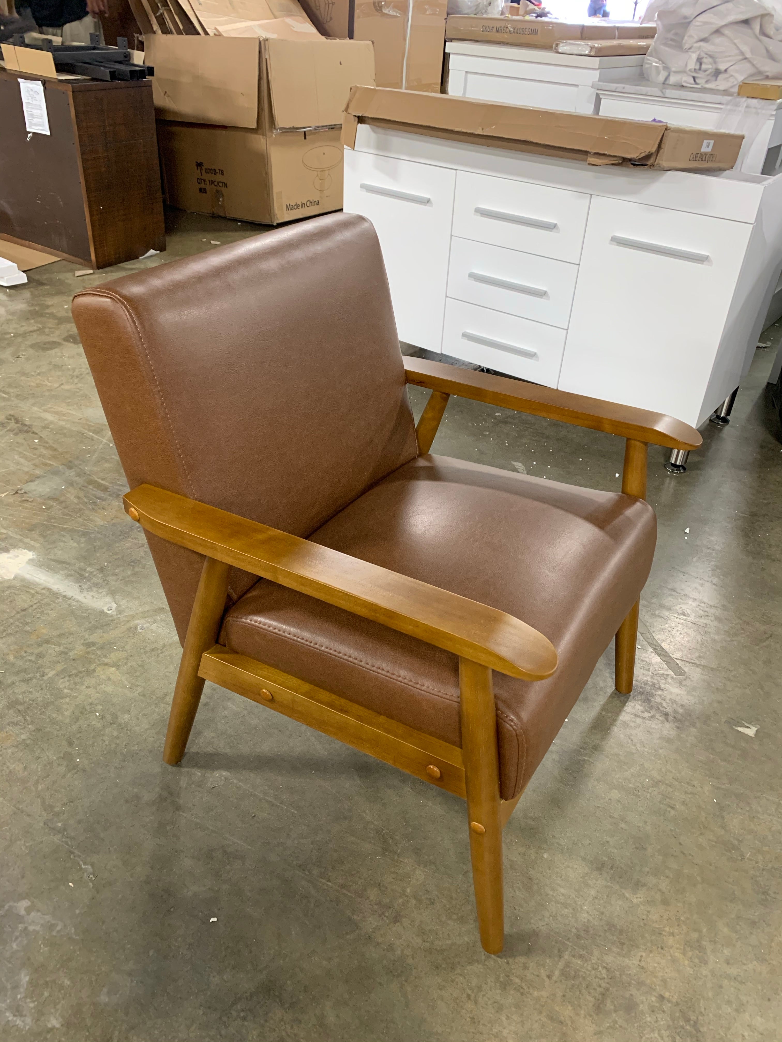 Barlow armchair cognac new arrivals