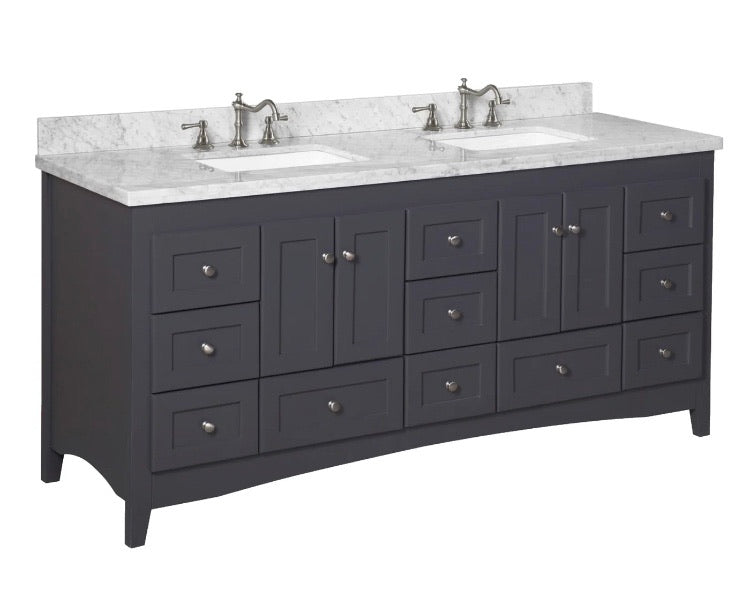Birch Lane Prentice 72" Double Bathroom Vanity *AS IS*