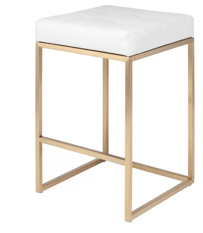 (Set of 2) 25.75" Northfleet Tufted Counter Stools CG1949