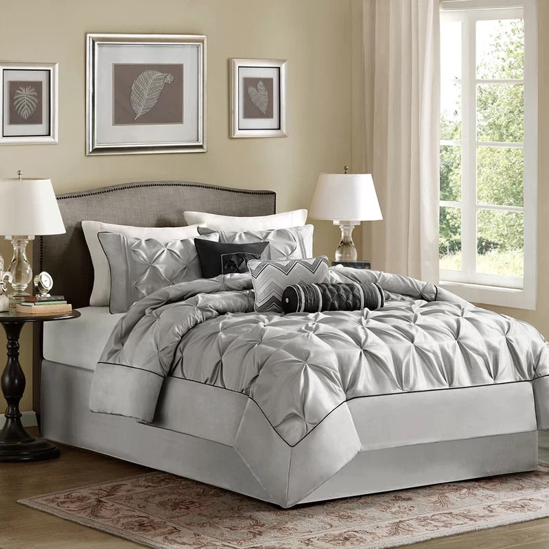 KING - Benjamin Comforter Set (Set of 9) SC261