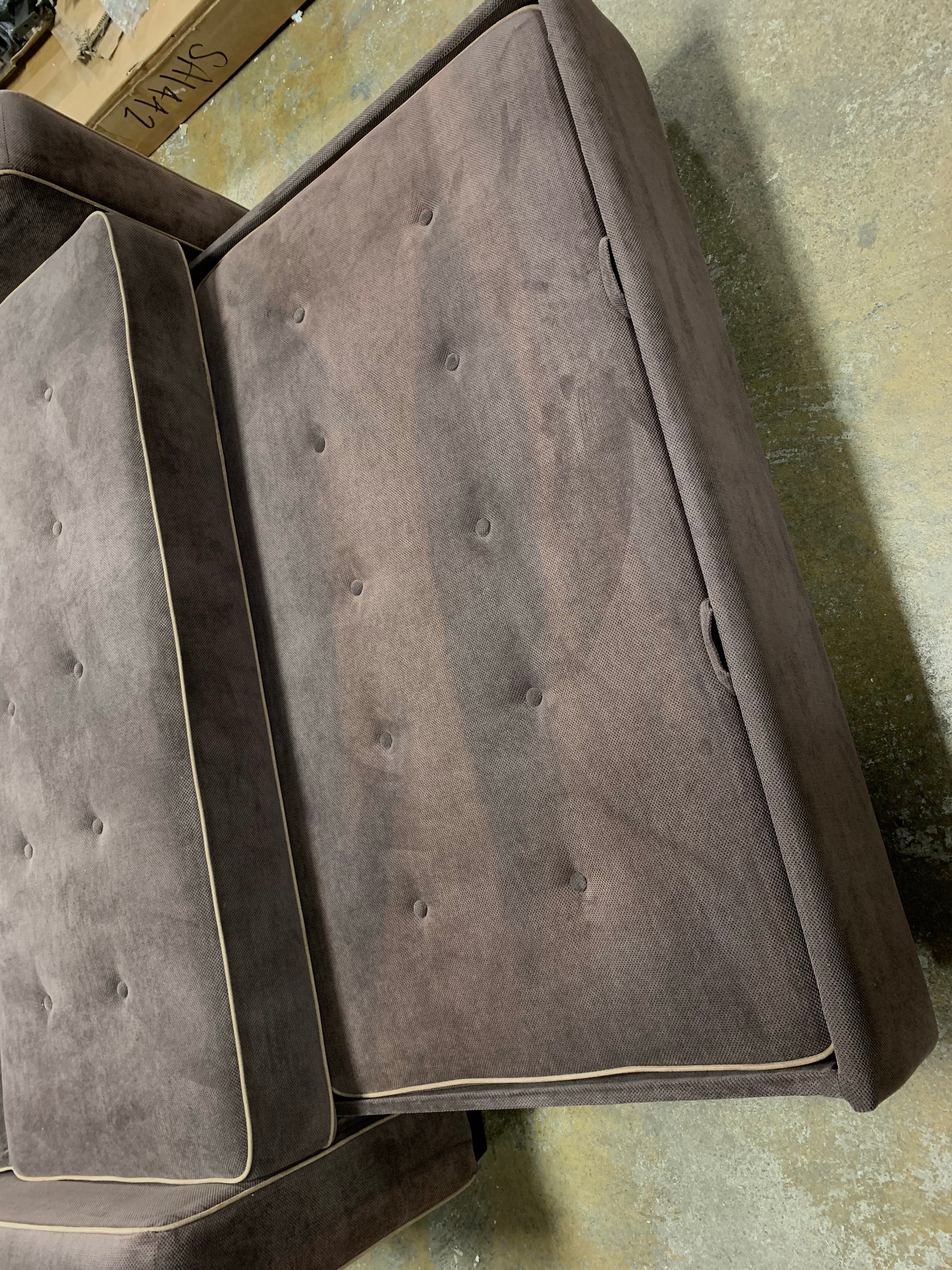 Augustine Loveseat Full Size Sleeper, Java