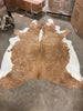 Lettie Animal Print Cowhide Tan Area Rug - 5' x 6'6