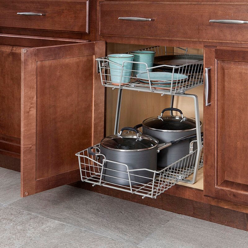 2 Tier Pull Out Drawer - 18.88" H x 13.5" W x 20" D (#K6280)