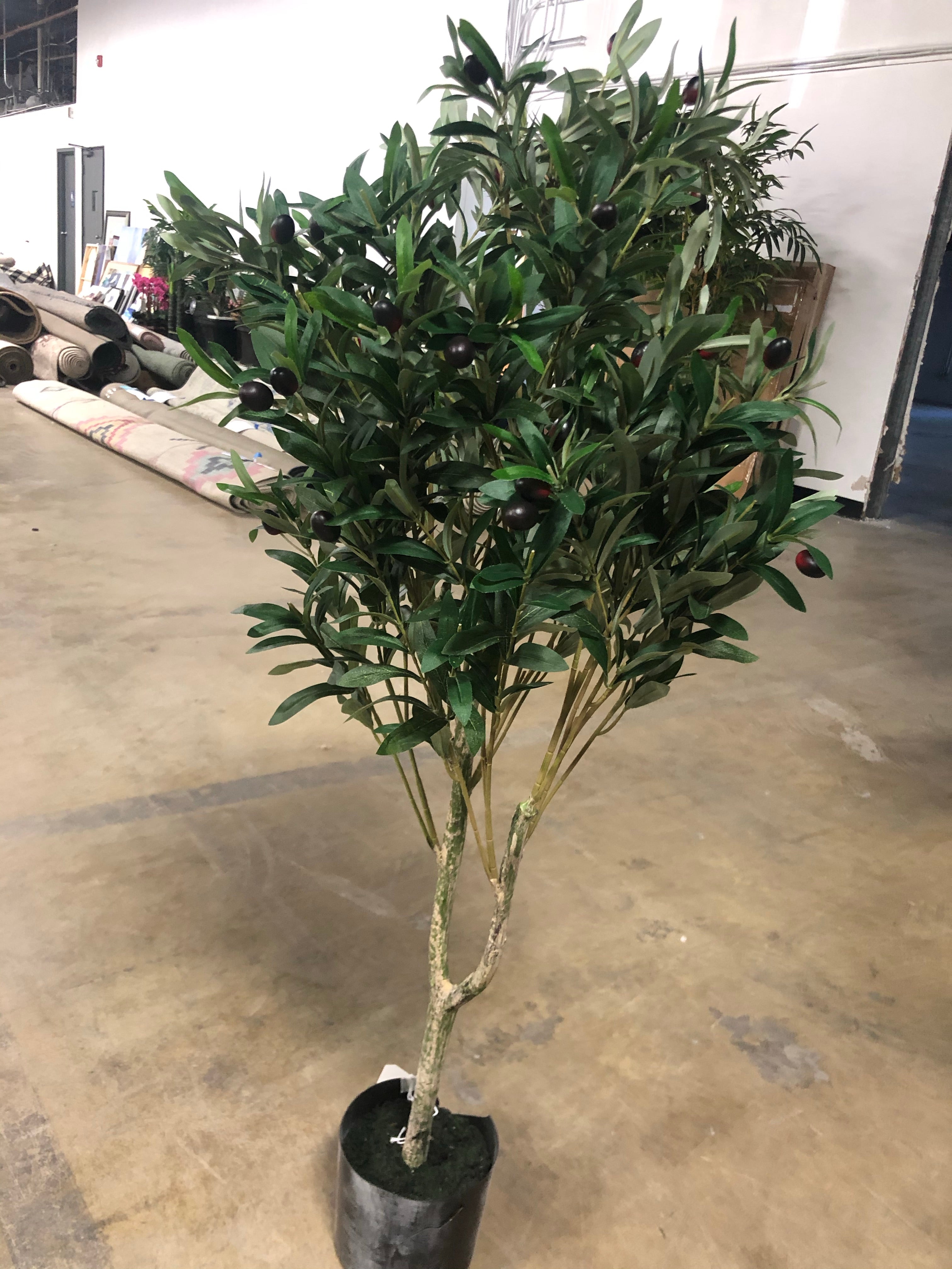 42" Faux Olive Plant 2252