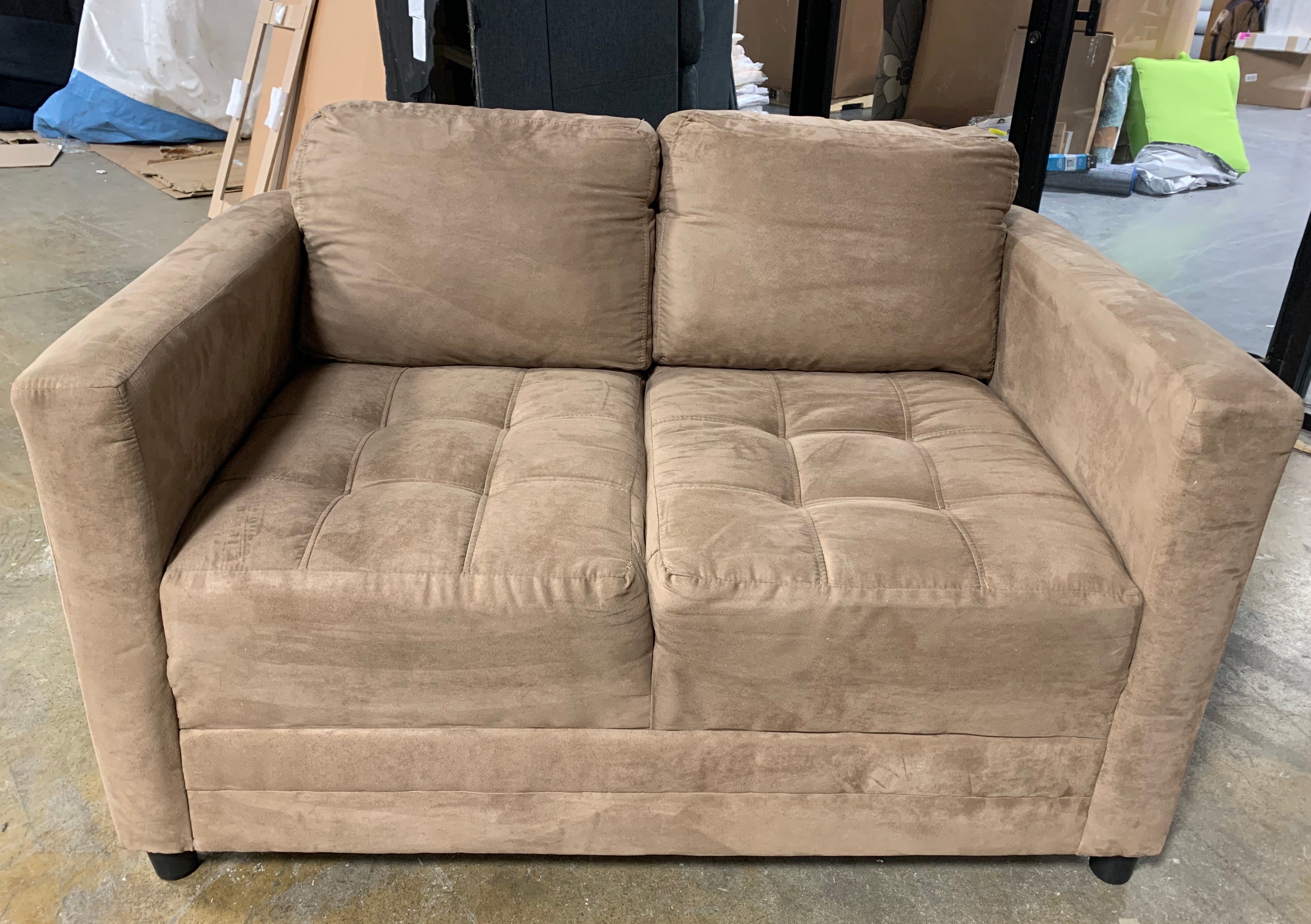 55" Square Arm Loveseat