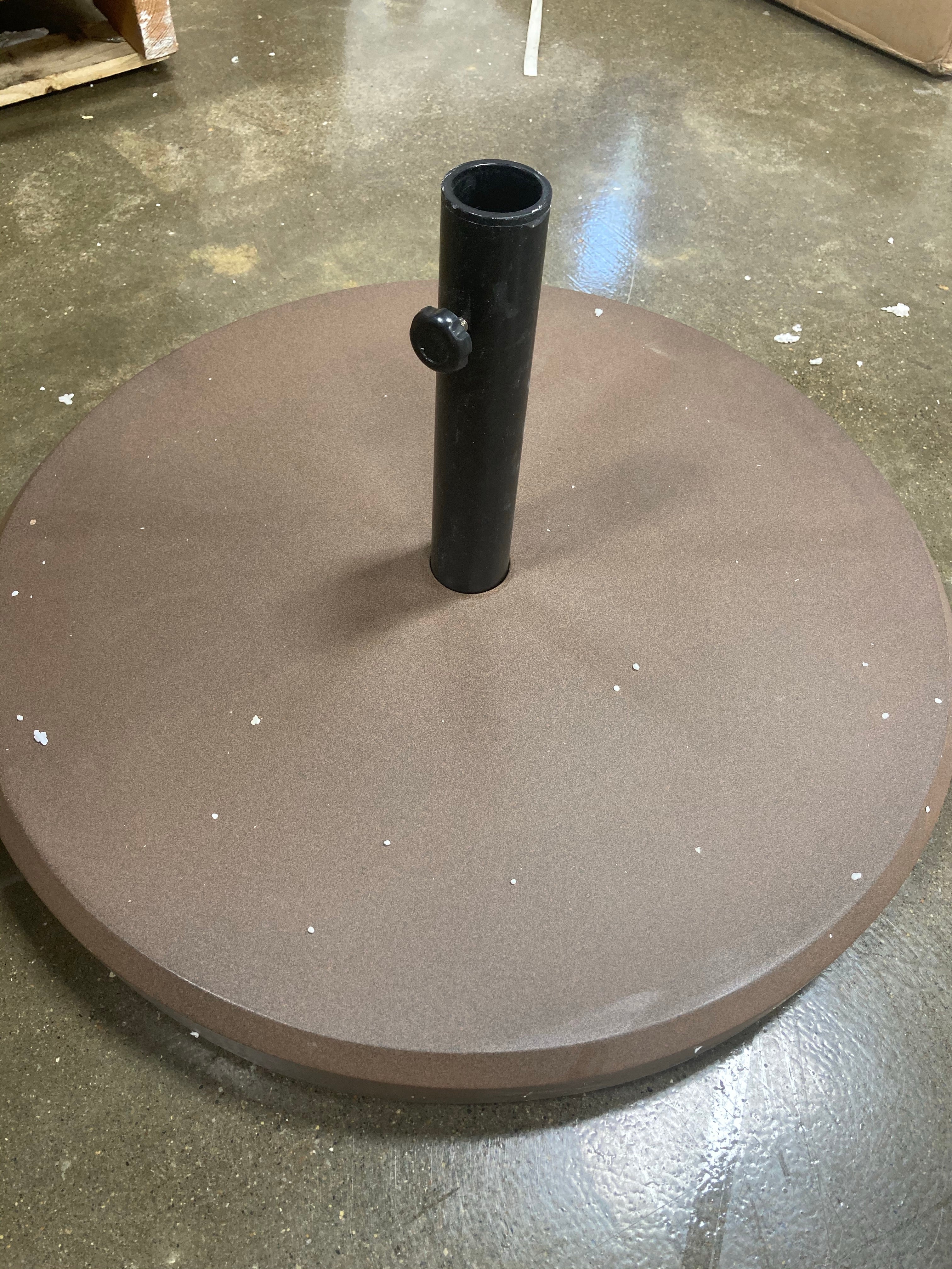 75 Pound 24" Poly Resin Umbrella Base (#K3840)