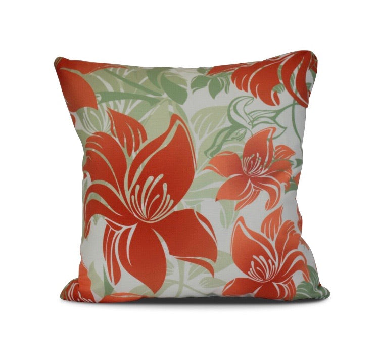 (Set of 4) Tree Mallow Square Pillow Cover and Insert CG1341