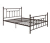 ( King) Lyster Platform Bed Bronze  CG1329