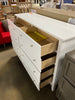 White Sonja 8 Drawer Double Dresser