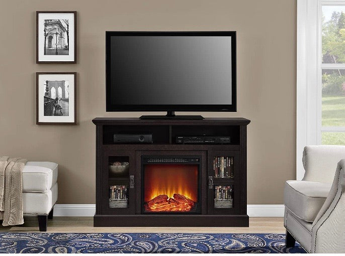 Welliver TV Stand for TVs up to 50" with Fireplace Included CG1771