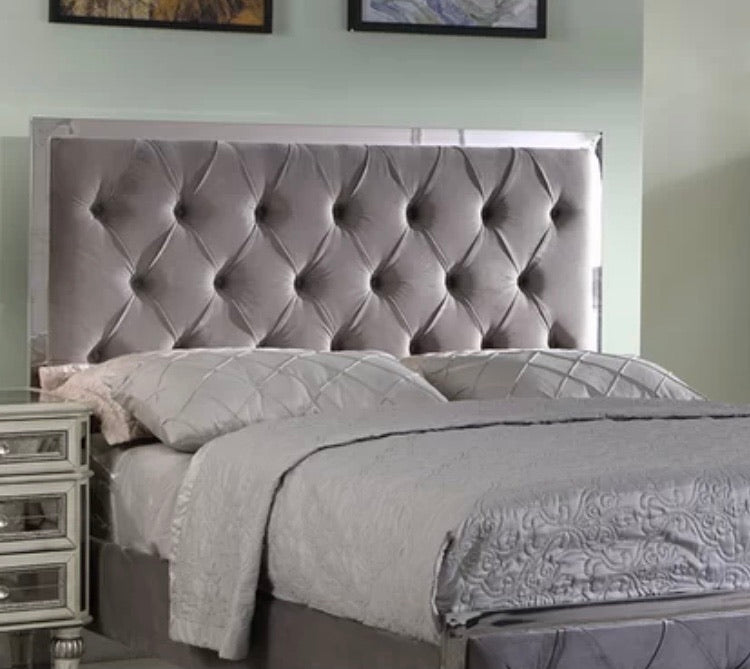 (Queen) Oldbury Velvet Headboard
