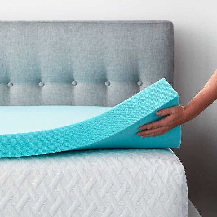 (King) 4" Gel Memory Foam Mattress Topper CG1870
