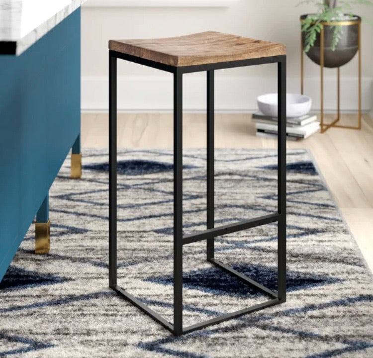 (Set of 2) 30" Solid Wood Bar Stools CG1814