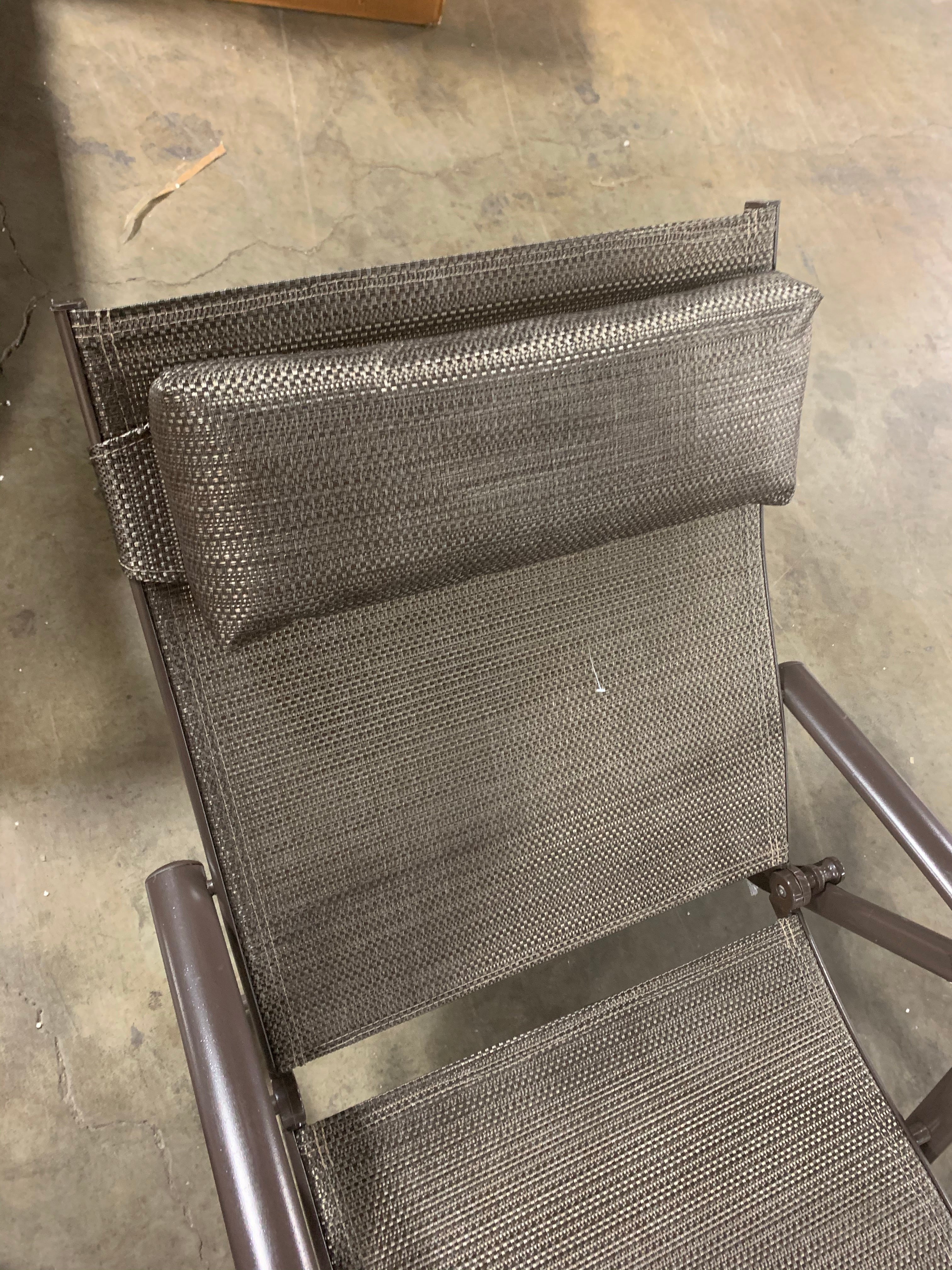 Bronze Chaise Lounge Chair #LX435