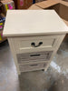 Cream Dall 3 Drawer Nightstand #LX3006