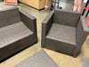 4 Piece Sofa Seating Group, Gray