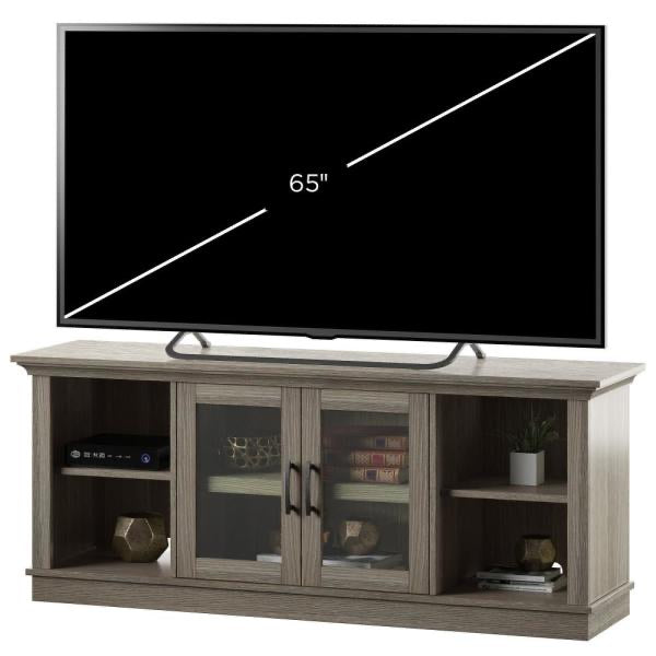 60" TV Stand for TVs up to 65", Colton Oak (#K5938)
