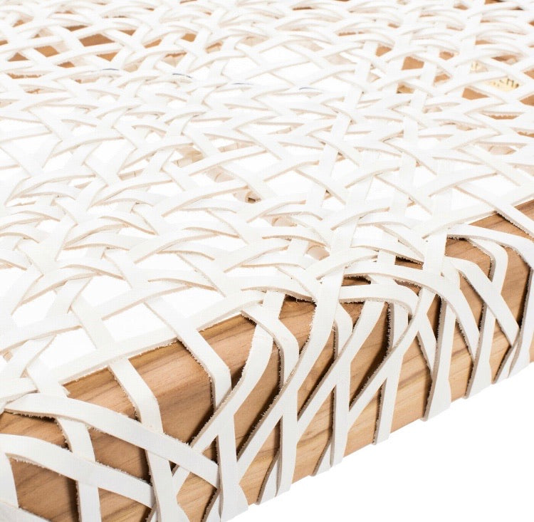 Bandelier Coastal Off-white/Natural Accent Bench CG828
